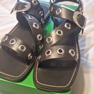 JCrew black Sandals 5.5